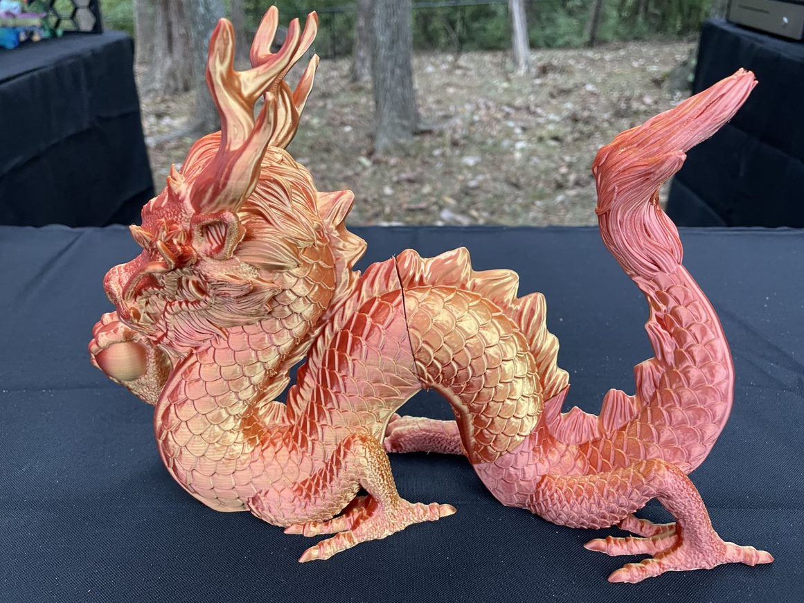 Chinese Dragon Statue