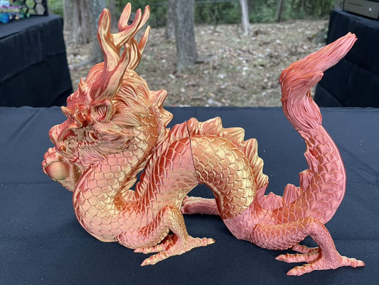 Chinese Dragon Statue
