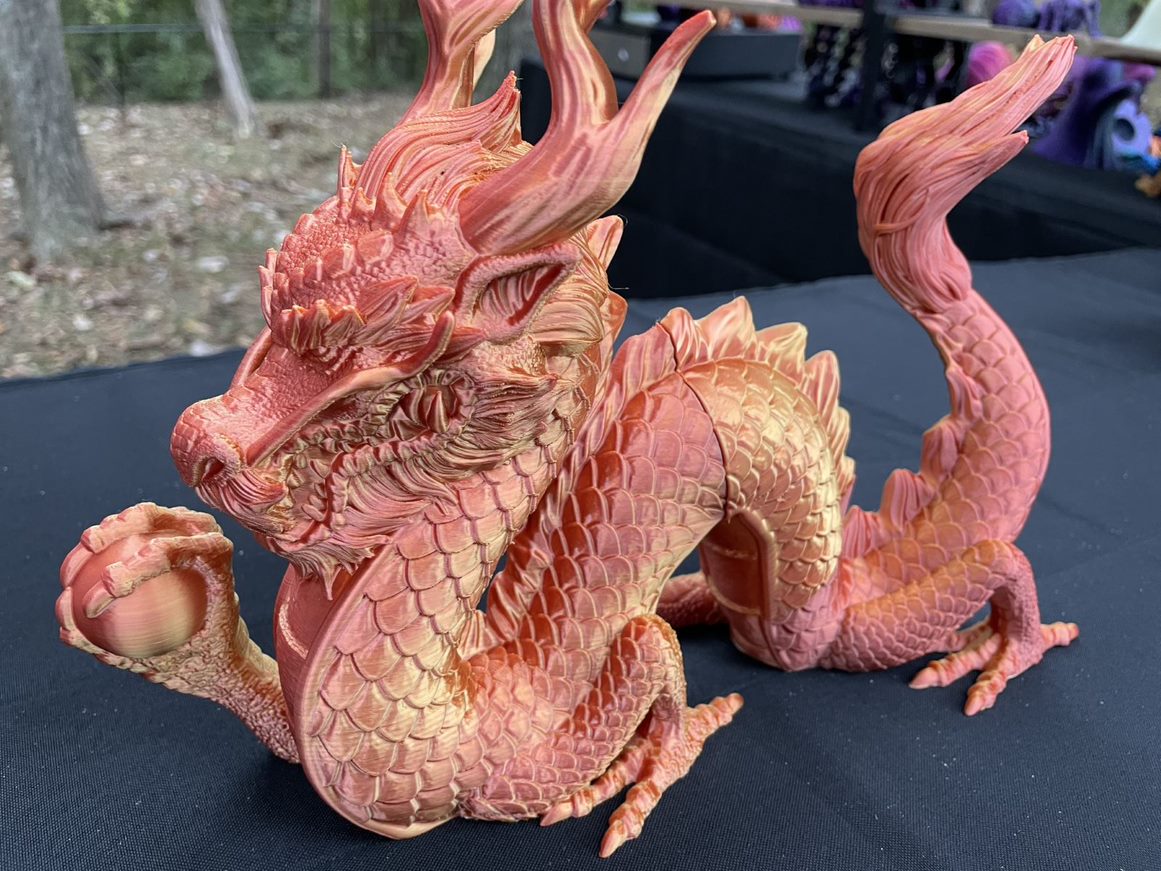 Chinese Dragon Statue