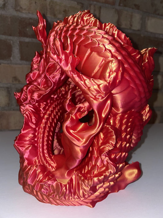 Chinese Dragon Wine Bottle Holder