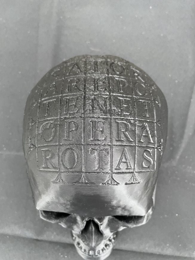 German Oath Skull