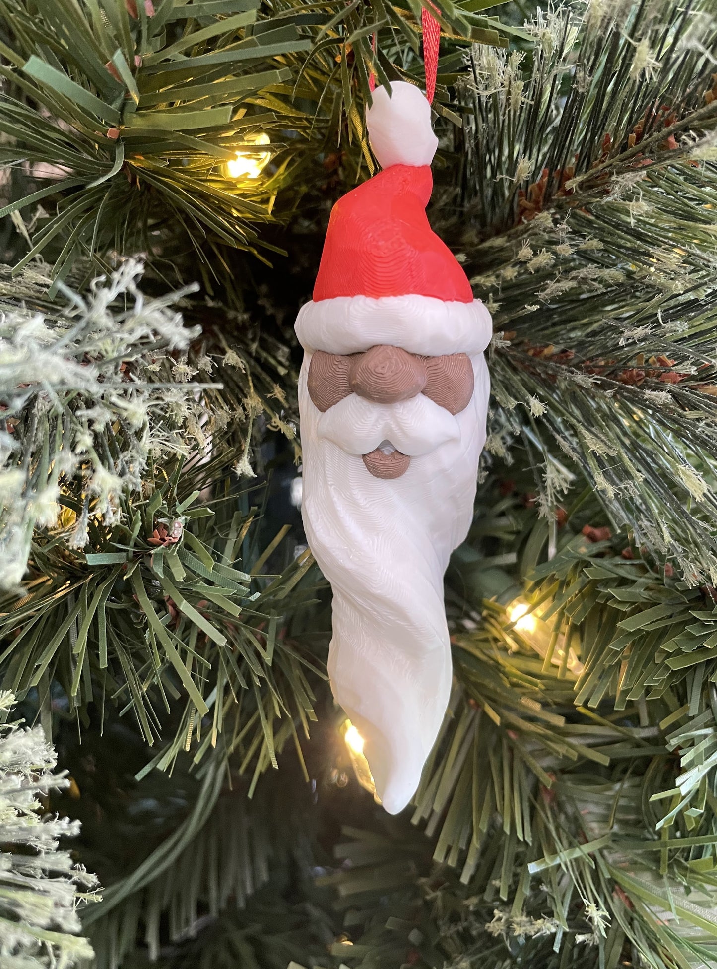 Santa Ornament