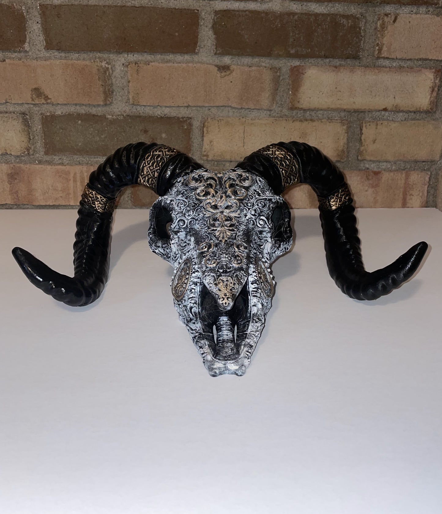 Sheep Skull, Painted