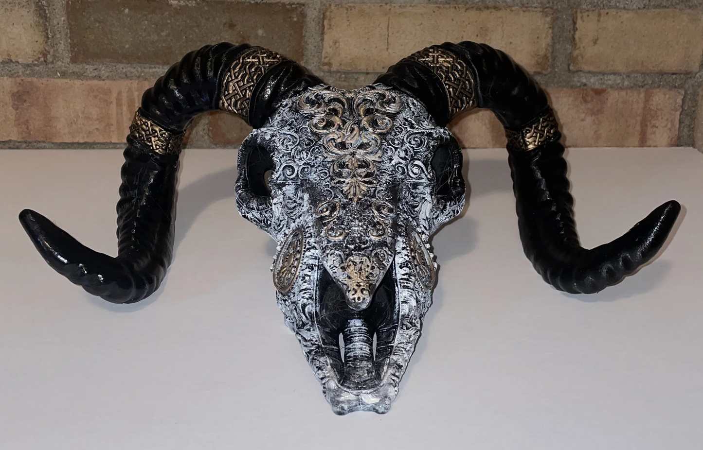 Sheep Skull, Painted