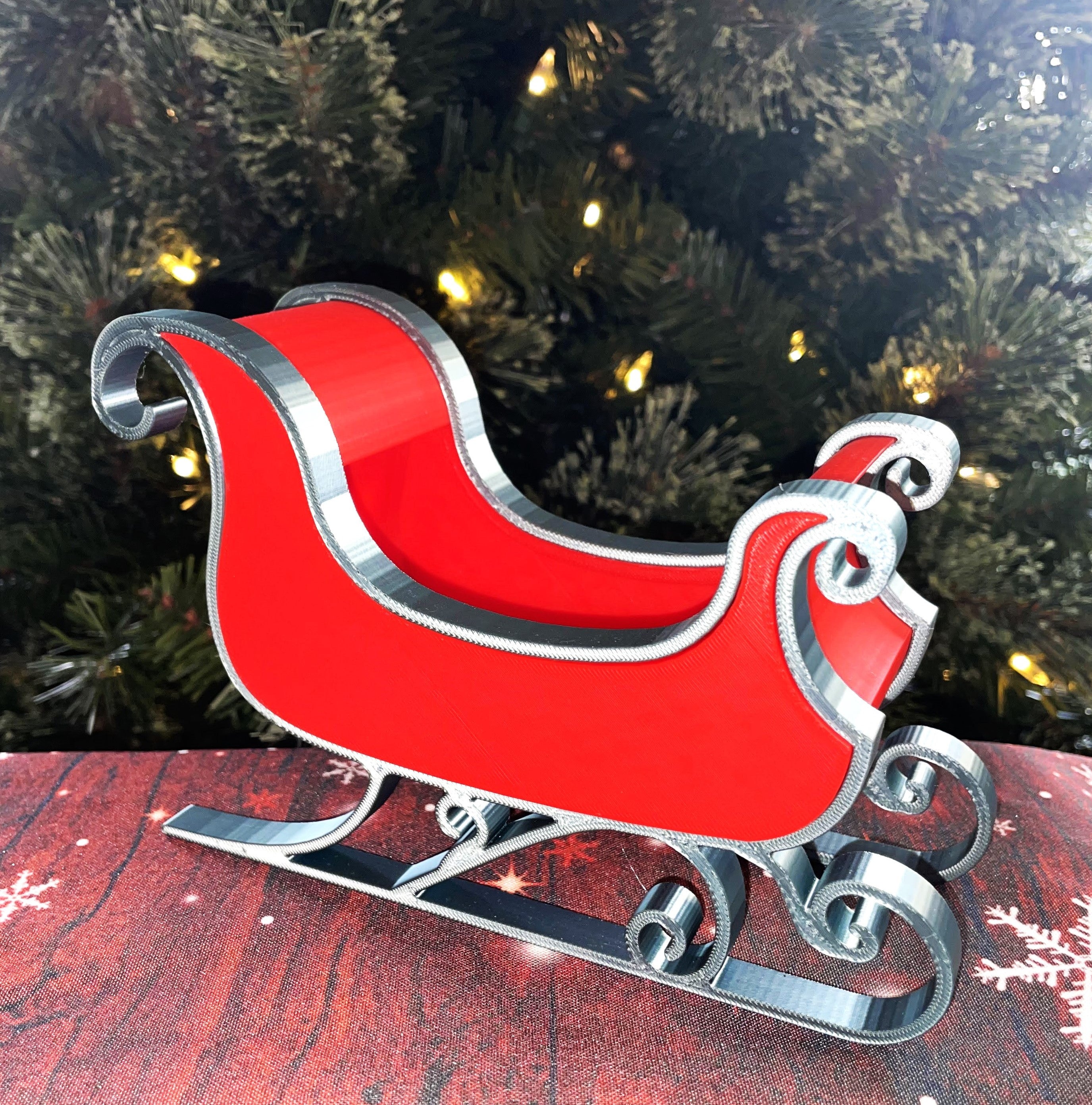 Santa's Sleigh – Extrudibles3D