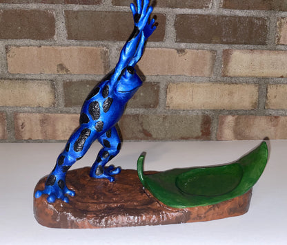 Frog Wine Bottle Stand