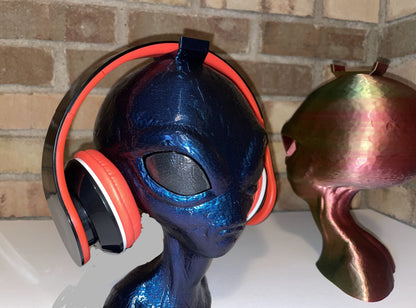 Alien Head Headphone Stand