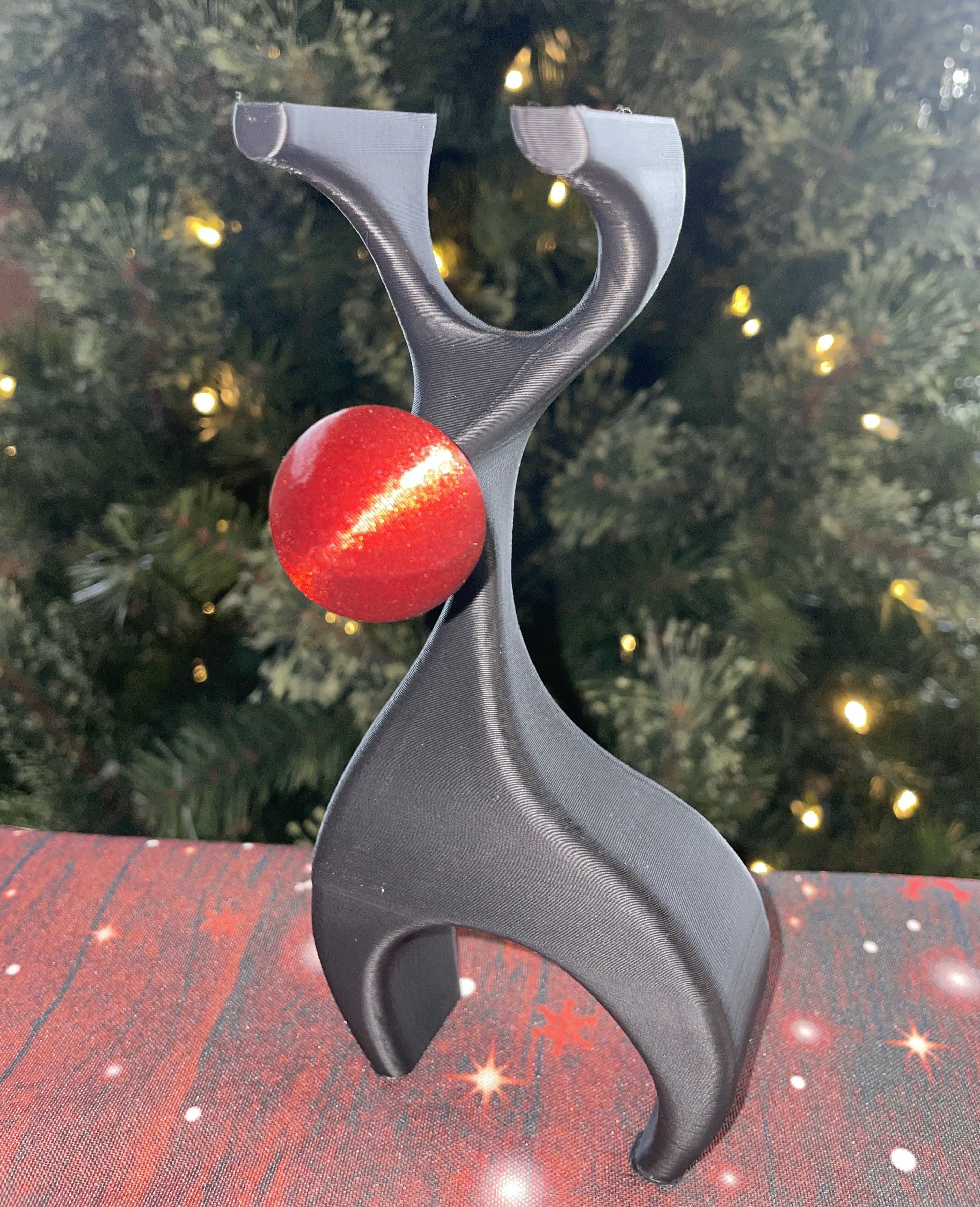 Abstract Ruhdoph Modern Rudolph – Extrudibles3D